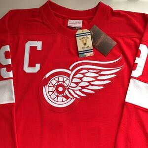 Gordie Howe Detroit Red Wings Mitchell & Ness 1960 Blue Line Authentic Jersey